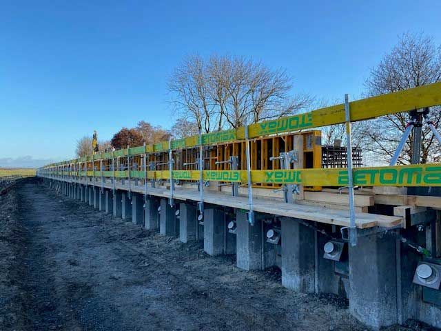 Spundwandkopfschalung