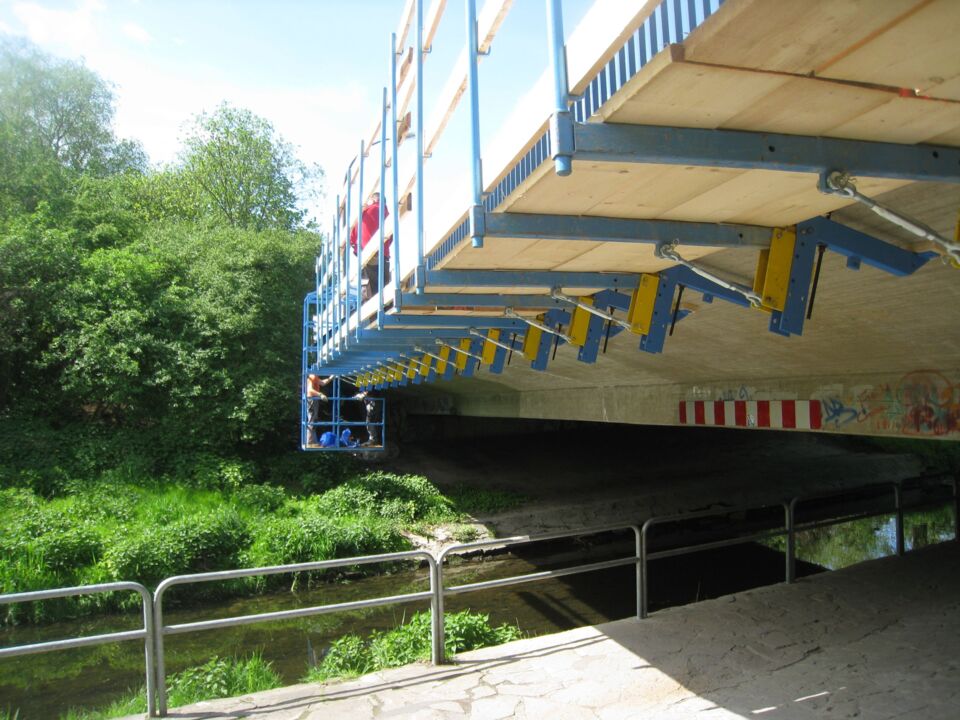 Elementschalung horizontal