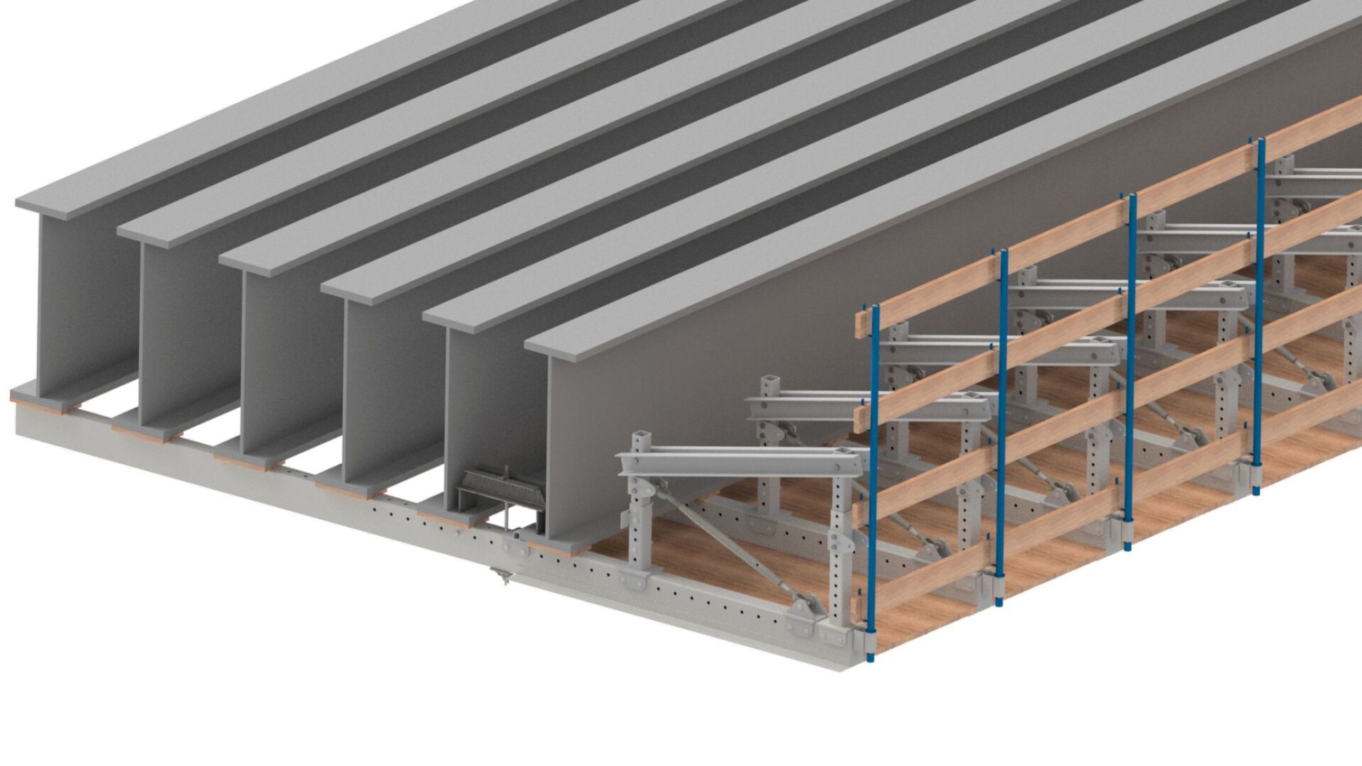 WIB Varius-Flex-Überbau- und Kappenschalung